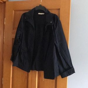 Ladies navy blue spring jacket